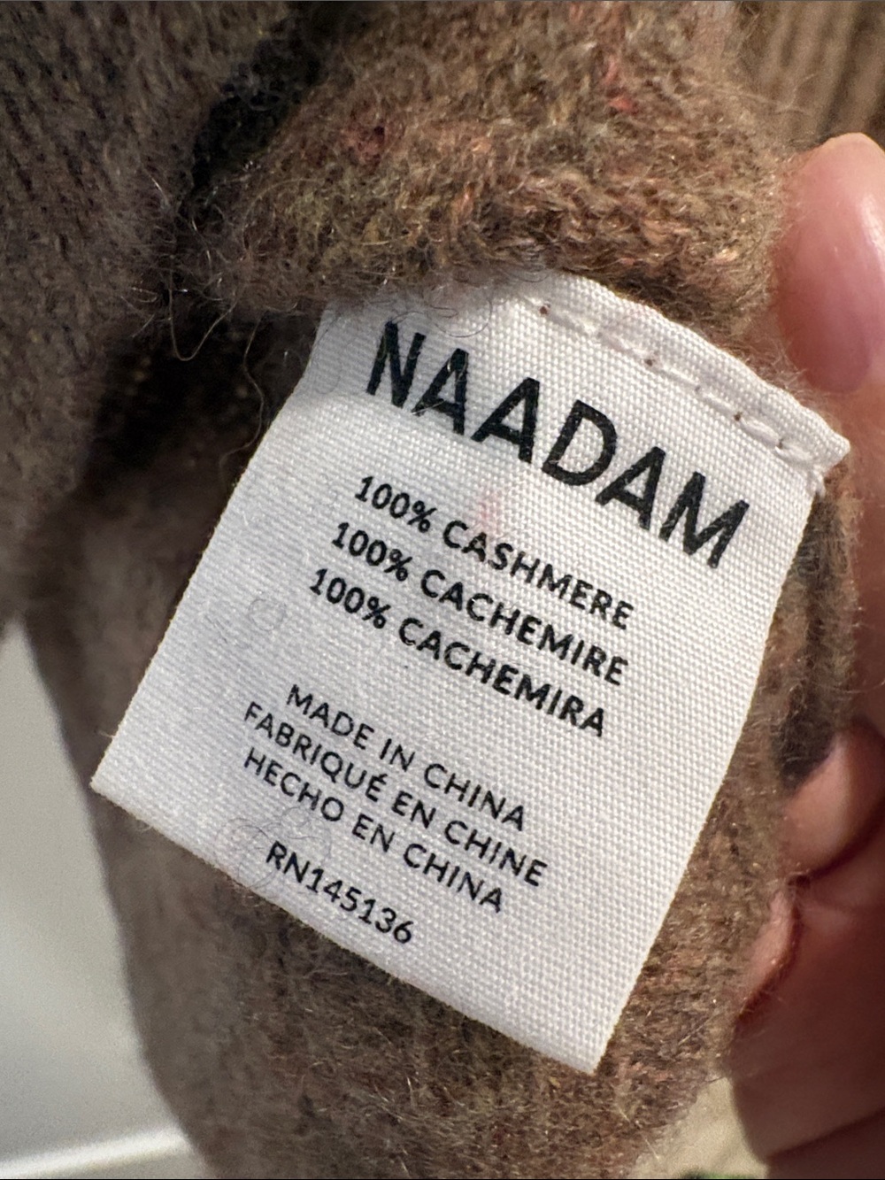 NAADAM Cashmere Ribbed Sweater - Picture 8 of 10